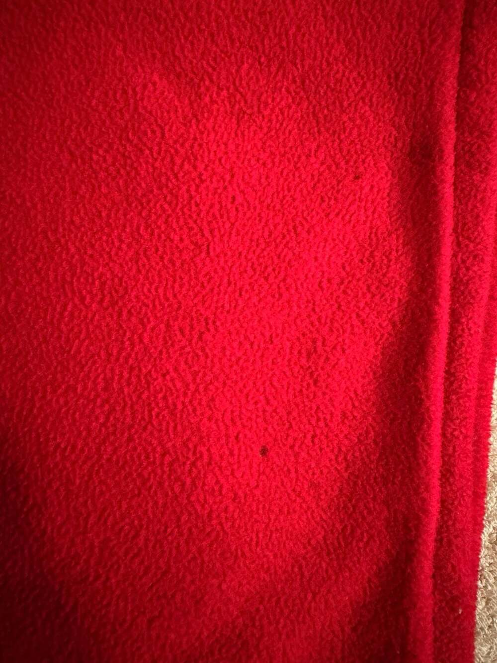 Cabela's Polartec Fleece Jacket Size L Red Full Zip - Picture 7 of 10